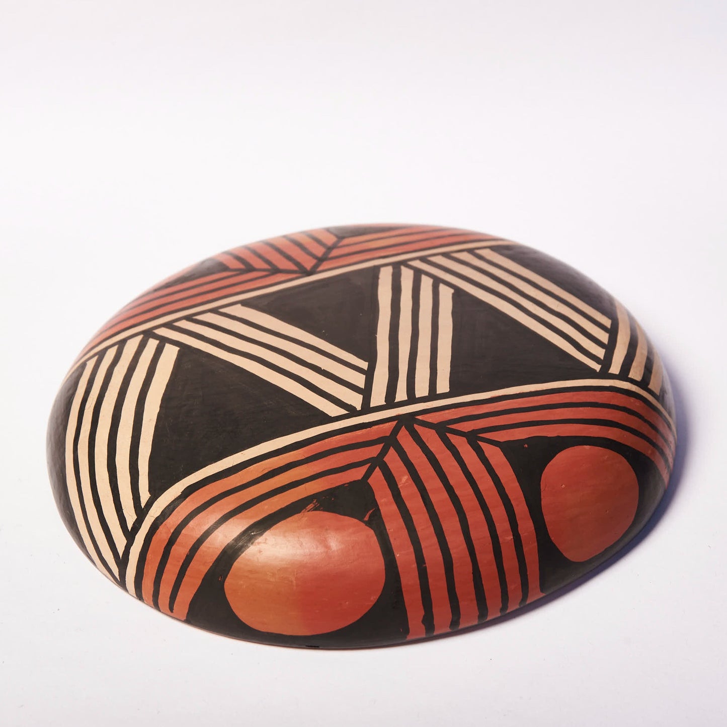 Prato de Cerâmica Indígena Waura