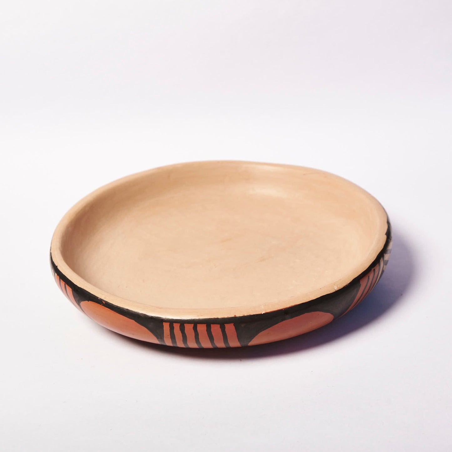 Prato de Cerâmica Indígena Waura